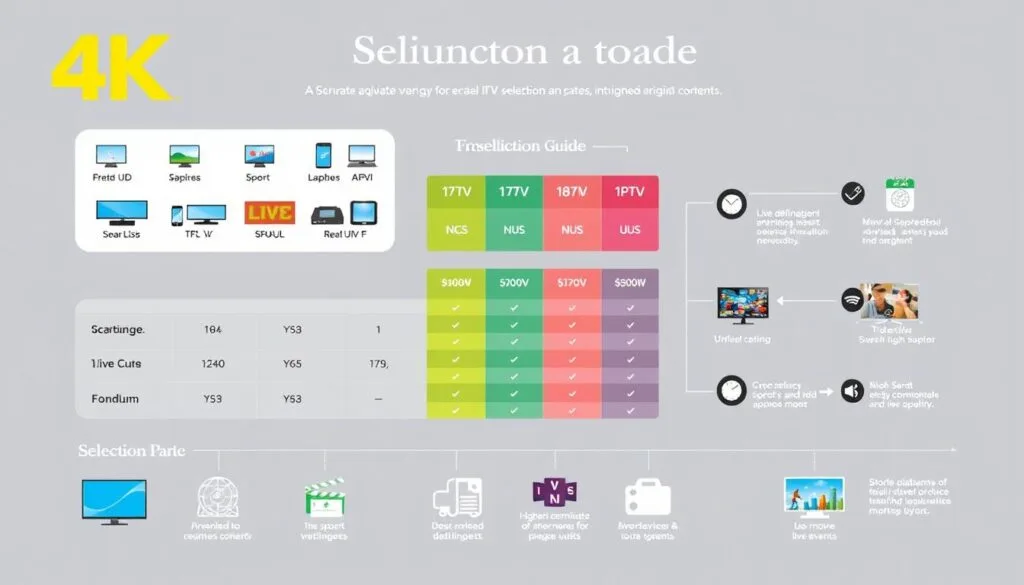 4K Live IPTV 2025 Service Selection Guide