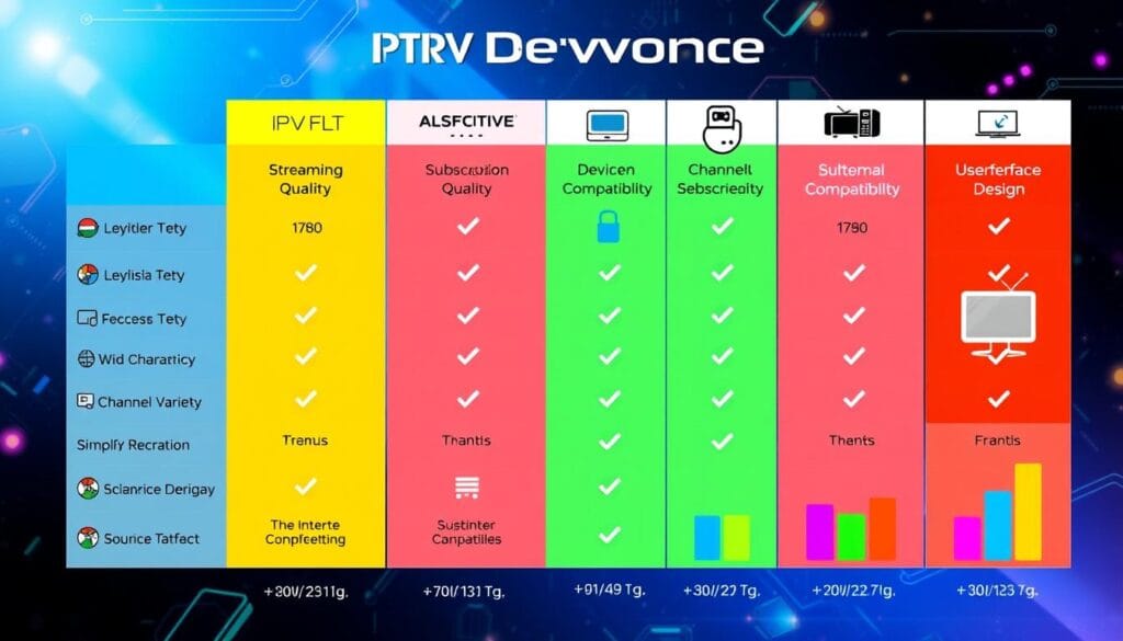 IPTV Service Features Comparison