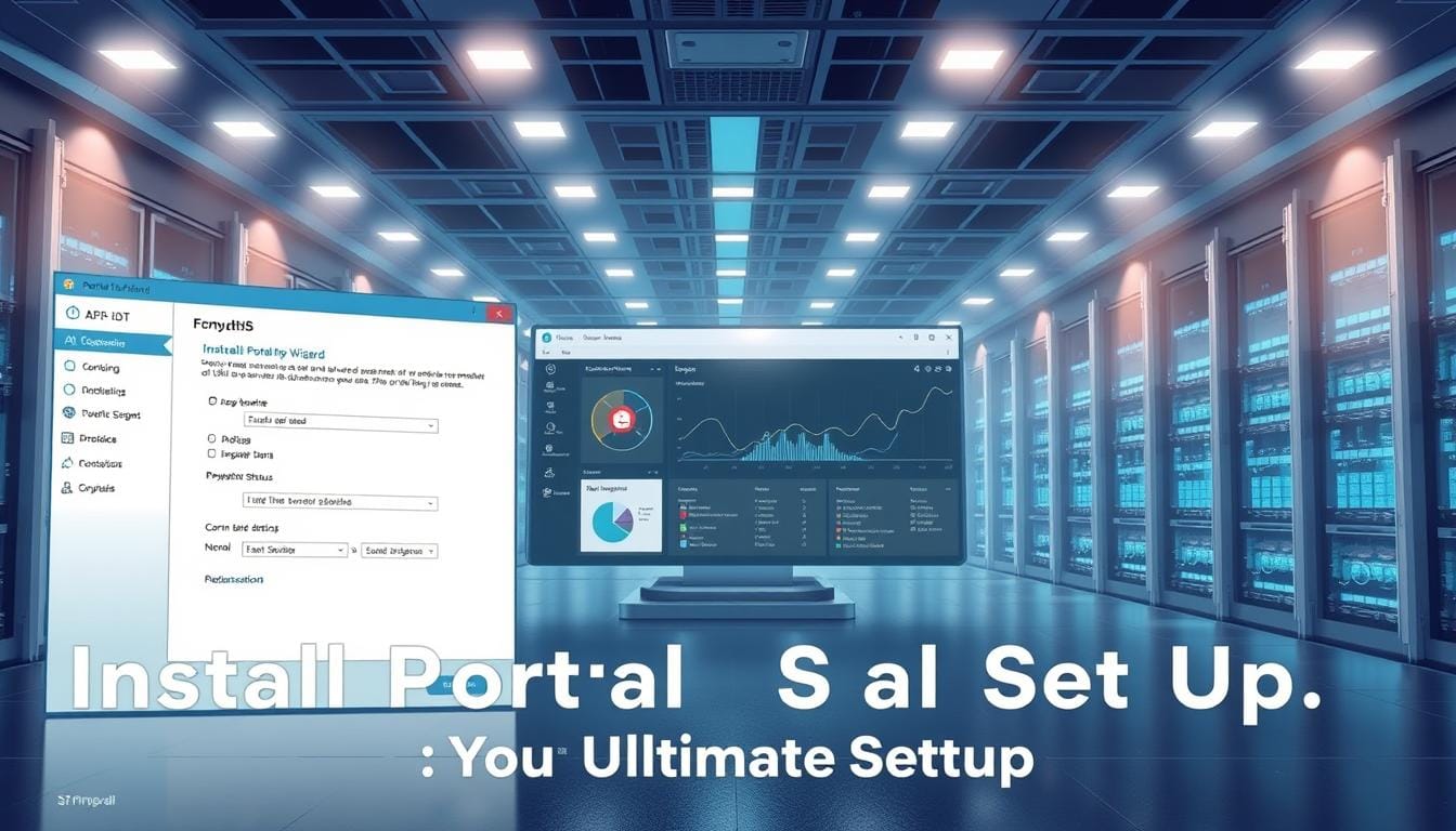 install portal set up