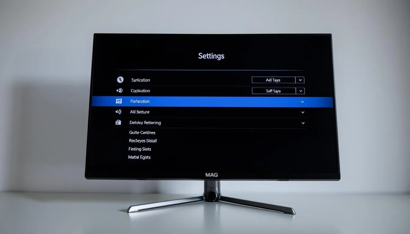 iptv mag box settings